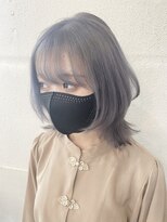 ボアップ 新居浜店(boappu)&nbsp;#ハイトーン #ウルフ #カラー #アッシュ #ケアブリーチ