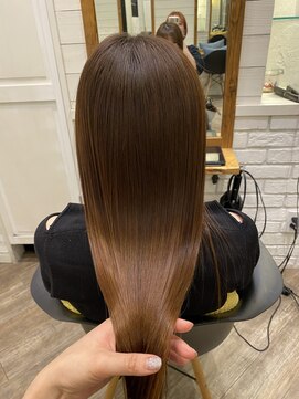 ボトムス(BOTTOMS) BOTTOMS 渋谷 髪質改善 ハリスノフトリートメント