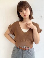 アリスバイアフロート 自由が丘(ALICe by AFLOAT)&nbsp;〇ゆるレイヤー外ハネボブ