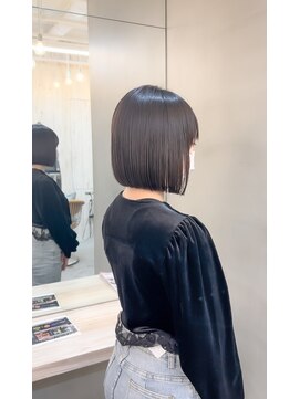 ロンドアジュール 横浜(Lond azur) 【阿部もえる】ばっさりでも可愛いボブに