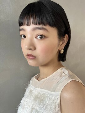 パーク(PARK) 【PARK】ミニボブ×オン眉バング