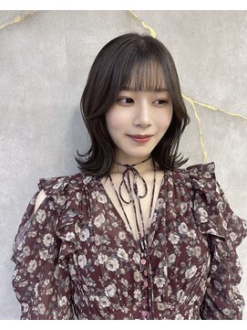 ロンドアヴァントゥス 池袋(Lond aventus) 韓国レイヤー/韓国風/ボブ/髪質改善/黒髪/ブリーチなし〔池袋〕