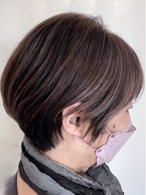 似合わせショートヘアが得意な美容室♪自宅でのお手入れも楽に◎髪質に合わせたカットでツヤ髪に導きます！