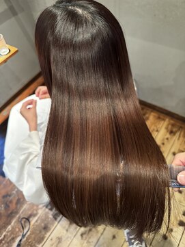 カンカ(Kanca) 美髪ストレート♯静岡市♯髪質改善♯縮毛♯美髪矯正