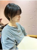 *滝田*ショートボブ小顔秋色ブラウン似合わせ20代30代40代カット