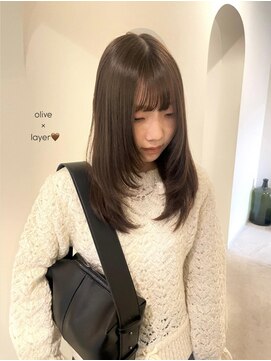 シェリムボート(Cherim boat) オリーブベージュ×レイヤー