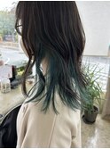 グリーンインナーカラー