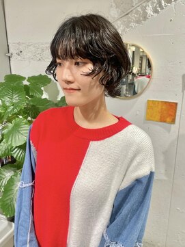 クリアーオブヘアー 栄南店(CLEAR of hair) マッシュウルフ×パーマ/RIHO