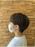 スタイリング簡単ショート
