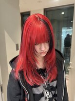 モニカ 原宿店(MONIQA)&nbsp;ブラックレッド