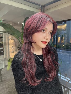 ボックスミコ(Box mico.) 前髪/アンブレラカラー/こなれミディ/イメチェン/ウェーブパーマ