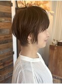 大人可愛いマッシュショート◎30代40代50代60代
