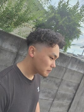 宮崎理容院 メッシュカーリーパーマ17