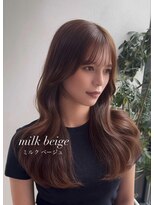 アリーズ(ALLYS)&nbsp;レイヤーカット×milk beige♪担当寺西