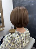 コンパクトにまとまる！！ミニボブ！