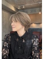 ピュアソウル(Pure Soul)&nbsp;小顔似合わせ★白髪を楽しむ立体ショートヘア