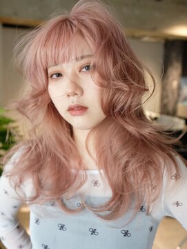 シオン(shion) ロング韓国ヘア顔周りレイヤーおくれ毛_F20873