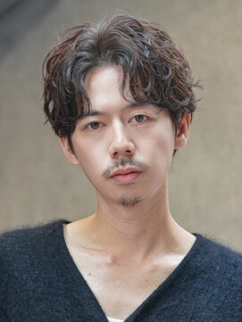 メンズヘアセンス 渋谷(MEN'S HAIR SENSE) シャドウパーマ/センターパート/フェザーパーマ/メンズ/眉毛