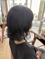 カナエ(CaNaE)&nbsp;MIX巻き結べる！パーマボブ