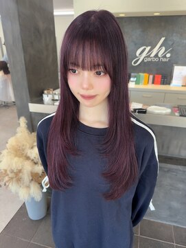 ガルボヘアー 桟橋店(garbo hair) 高知 艶髪 大人可愛い 韓国風 20代30代40代
