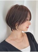 小顔ショート#渋谷#ショート#ボブルフ#髪質改善#レイヤーカット