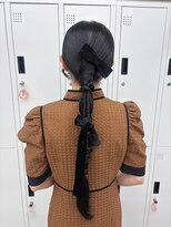 スタイル 横浜(STYLE)&nbsp;結婚式お呼ばれタイト／ヘアセット/リボン/アレンジ