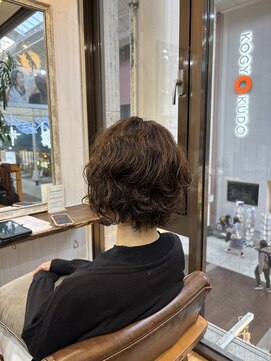 ギフト ヘアー サロン(gift hair salon) ショートボブ×パーマデザイン