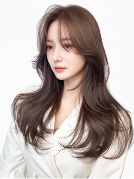 フレイムス ヘア アンド リラックス 高崎駅西口店(Frames hair&relax) *20代30代40代★センターパート韓国大人可愛いモテ髪ロング