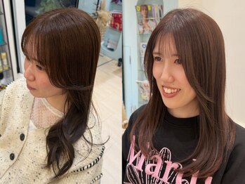 レム(REM)の写真/【烏丸/河原町】自然な艶感、ケアもスタイルもお任せ！可愛いもキレイもREMで叶う....