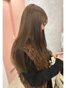 アマーク(a mark) 【木下　暖菜】W color♪Olive beige
