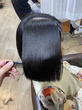 ソワン ドゥ ブレス エルネ 立花店(soin de brace elne) 髪質改善/髪質改善ストレート/縮毛矯正/酸性ストレート/ボブ