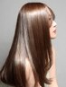 3月【1日”3名”限定】カット+カラー+髪質改善ストレート+極潤TR￥38500→