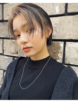 グリーン 渋谷(green)&nbsp;かきあげショート×フェイスフレーミング