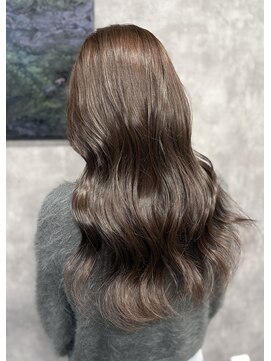 ナナシ(nanac) 【木村限定】カフェモカブラウン+レイヤーカット