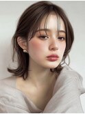 大人可愛い20代30代40代小顔ウルフレイヤー