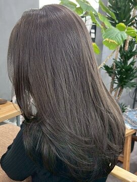 ノート(note) 韓国風レイヤーカット髪質改善ダブルカラーハッシュカット