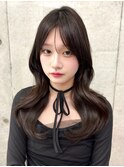 韓国顔周り/ハイレイヤーカット/ワンホンレイヤー/立川