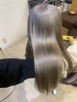 お～るうぇいず(always)&nbsp;ケアブリーチホワイト系カラーミルクティーベージュ髪質改善