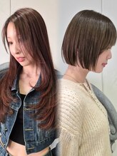 北尾遥が作るボブ、レイヤースタイル【カット/ボブ/レイヤー/レイヤースタイル/ハッシュカット】