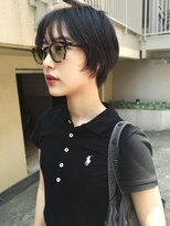 ベンジー オウン 代々木上原店(benji own)&nbsp;マニッシュショート　ナチュラルパーマ