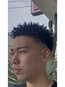 タイドヘア 茨木店(TIDE HAIR) スパイキーアフロ