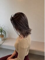 ユルム 深谷稲荷&nbsp;メディアムボブ／透明感ベージュ