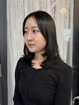 ココロ(COKORO)&nbsp;暗髪 オリーブ レイヤー