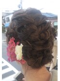 袴ヘアセット