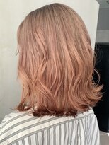 アイティー バイ アルバム 中野店(IT by ALBUM)&nbsp;セミディミルクティーピンクフレンチカジュアル_ba284711