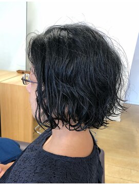 サロン マーニ(salon m ni) くせ毛×ボブ