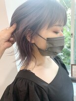 遊人セントラル(CENTRAL)&nbsp;[心斎橋/難波］ホワイトラベンダーインナーカラー☆