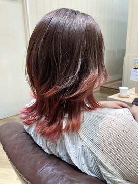 カシータ ヘア リゾート イオンモール熱田店(Casita hair resort) ウルフ/レイヤー/手ぐし/グラデーション/カーディナル/外ハネ