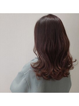 ファースト 泉中央店(first) パープルブラック/レイヤーロング/20代30代40代