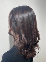 フロート 小阪店(float)&nbsp;髪質改善トリートメント_マロンベージュ Aラインボブ かきあげ